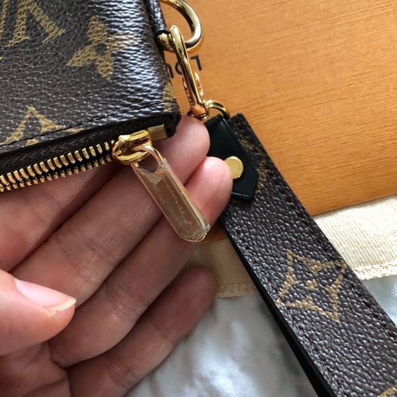Authentic LV Monogram City Pouch Patch - Picture 5 of 7